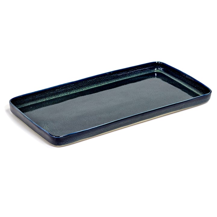 Plato Terres de Rêves 18x37 cm - Dark blue - Serax