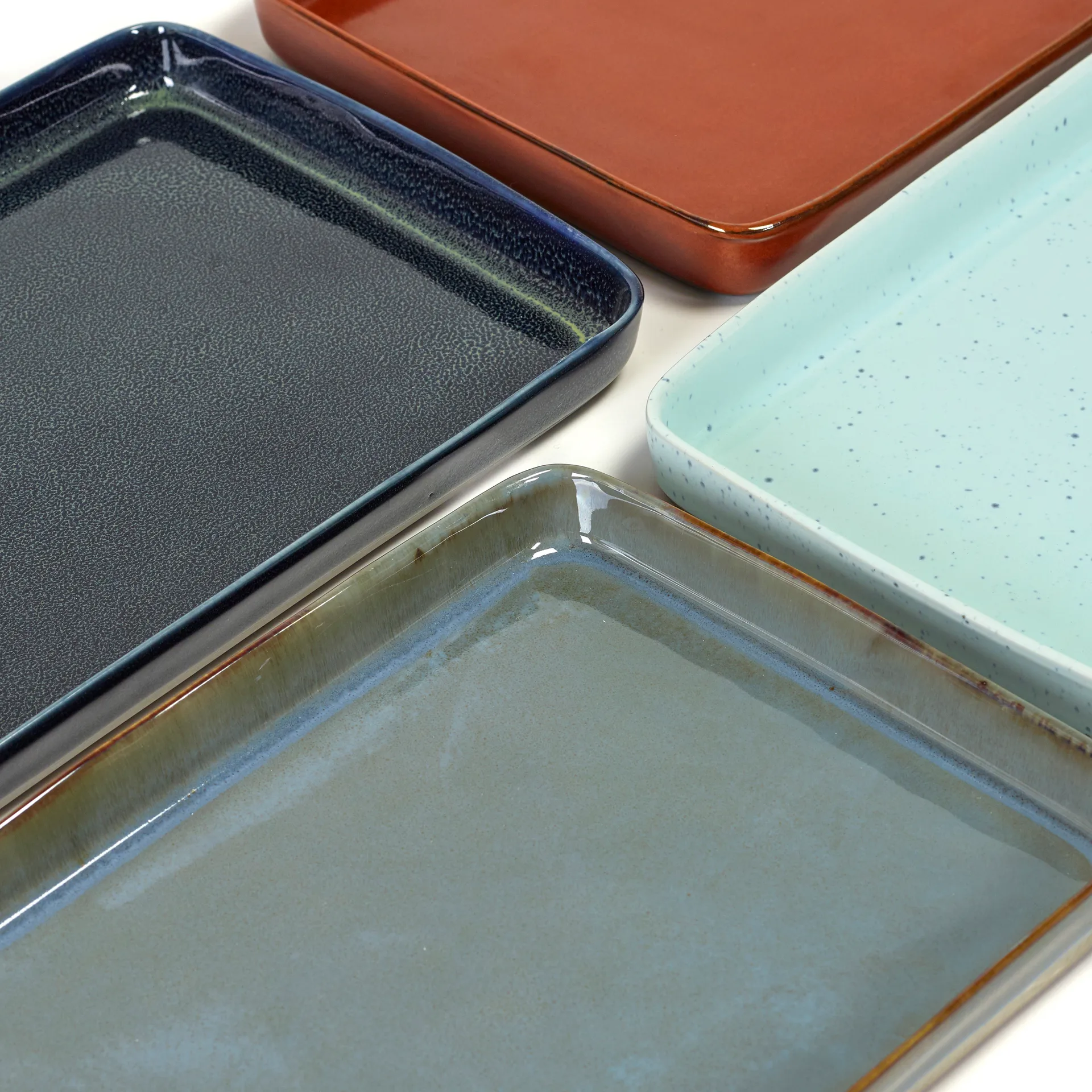 Plato Terres de Rêves 18x37 cm, Dark blue Serax