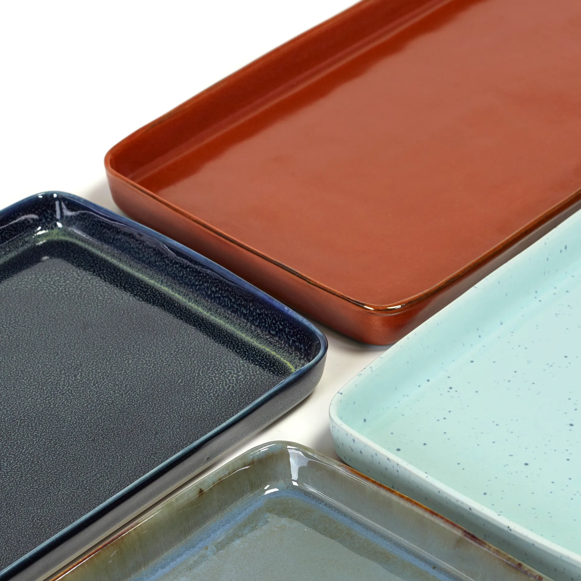 Plato Terres de Rêves 18x37 cm, Light blue Serax