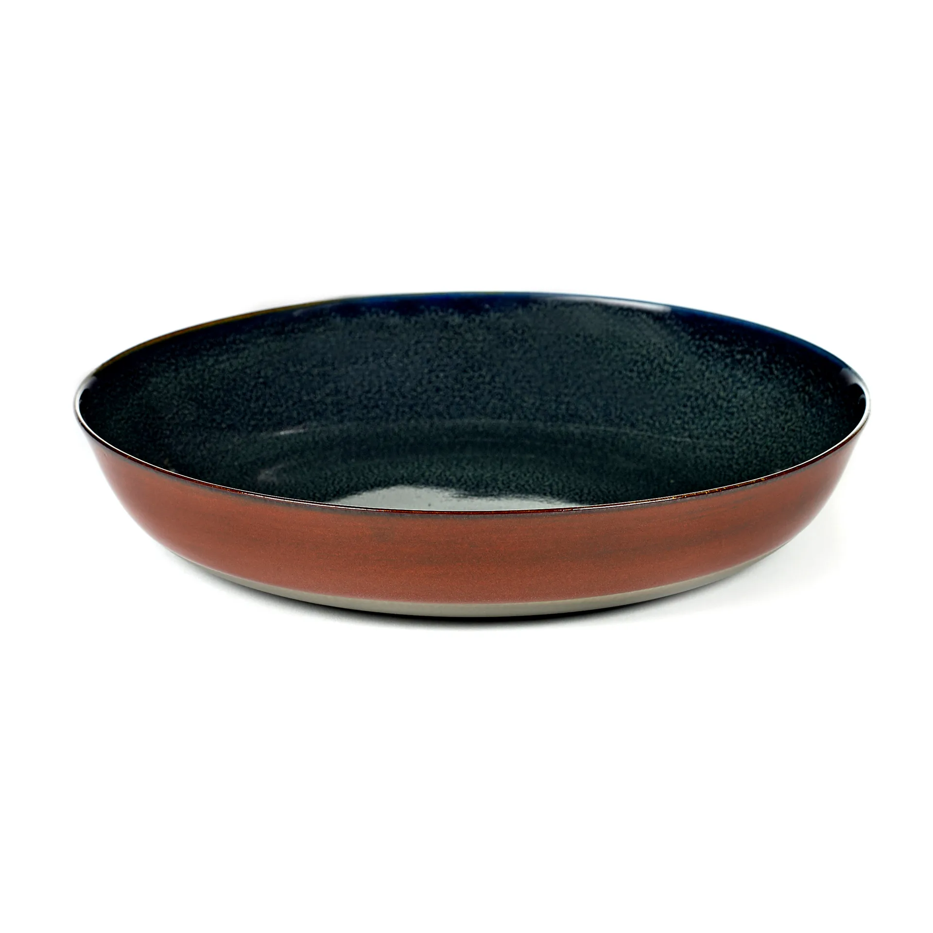 Plato Terres de Rêves 21 cm, Dark blue-rust Serax