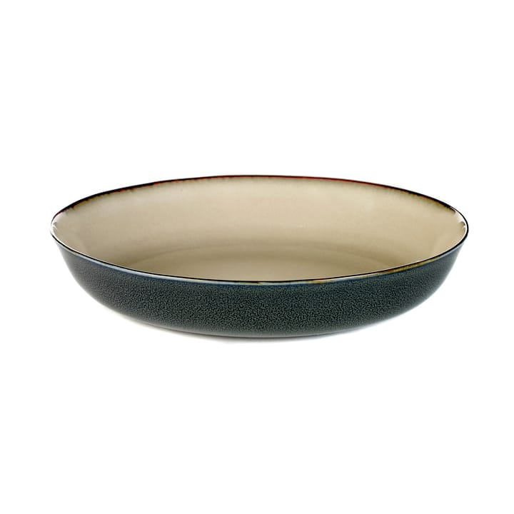 Plato Terres de Rêves 21 cm - Misty grey-dark blue - Serax