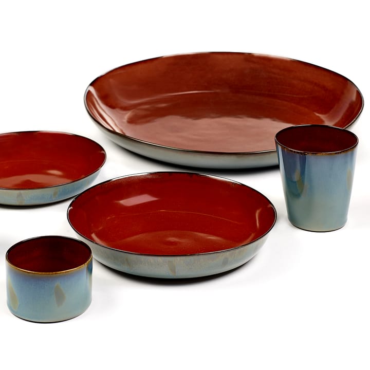 Plato Terres de Rêves 21 cm - Rust-smokey blue - Serax