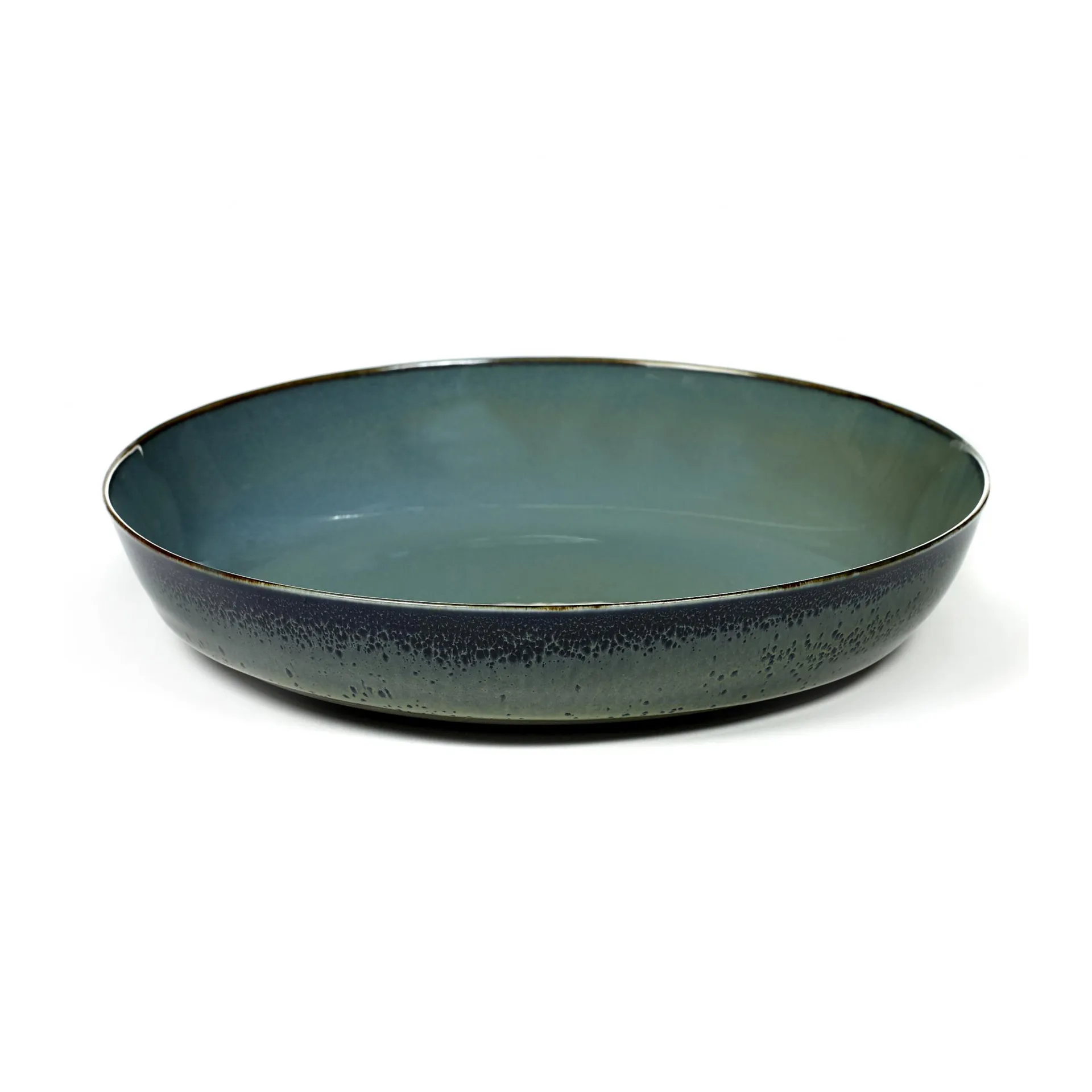 Plato Terres de Rêves 21 cm, Smokey blue-dark blue Serax