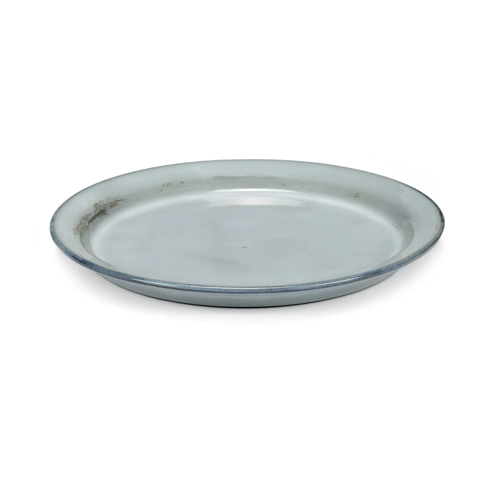 Plato vidriado Pure M Ø23,5 cm, Blue Serax