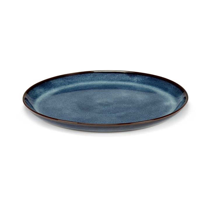 Plato vidriado Pure M Ø23,5 cm - Dark Blue - Serax