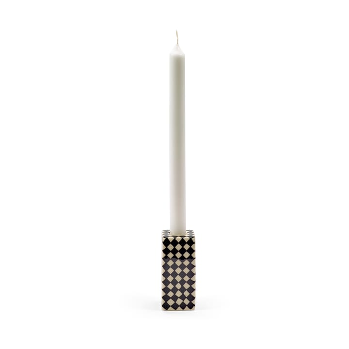Portavelas Les Objets Mouleversants N°1, Black-white Serax