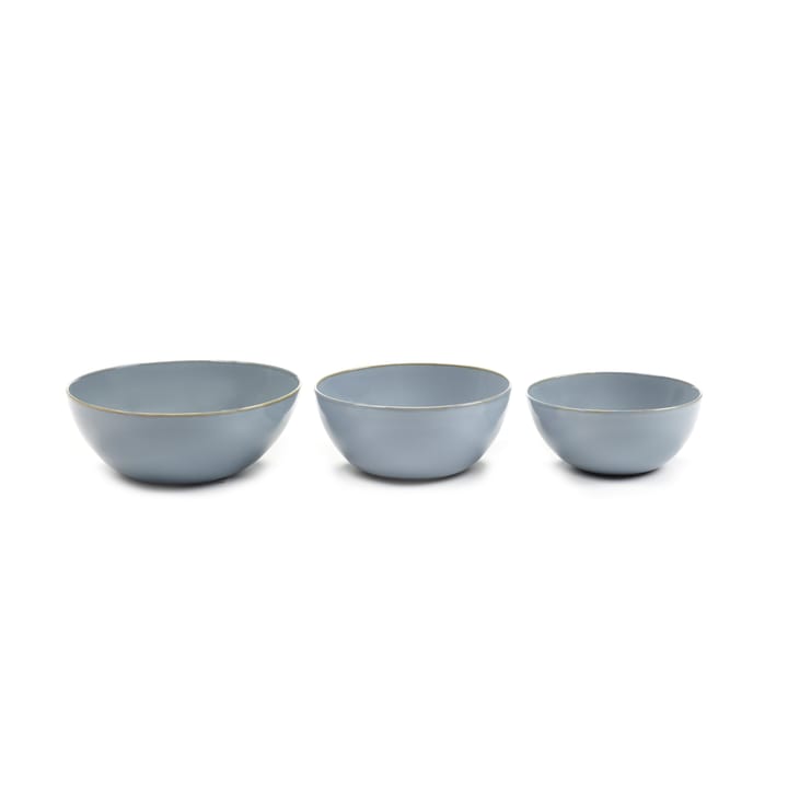 Set de 3 boles Terres de Rêves apero - Smokey blue - Serax