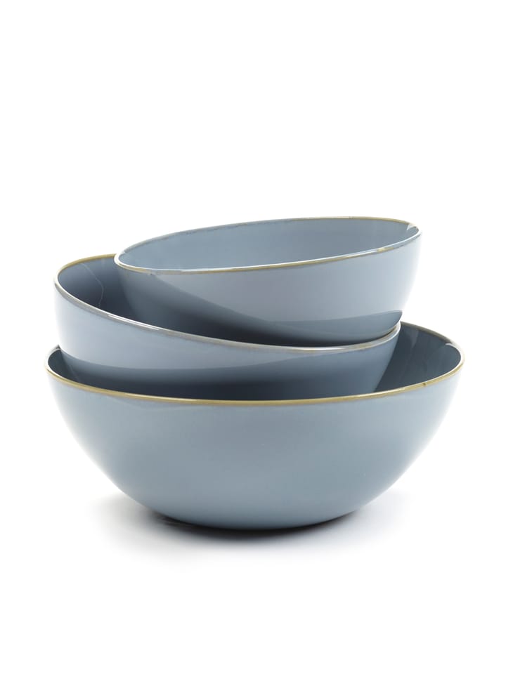 Set de 3 boles Terres de Rêves apero, Smokey blue Serax