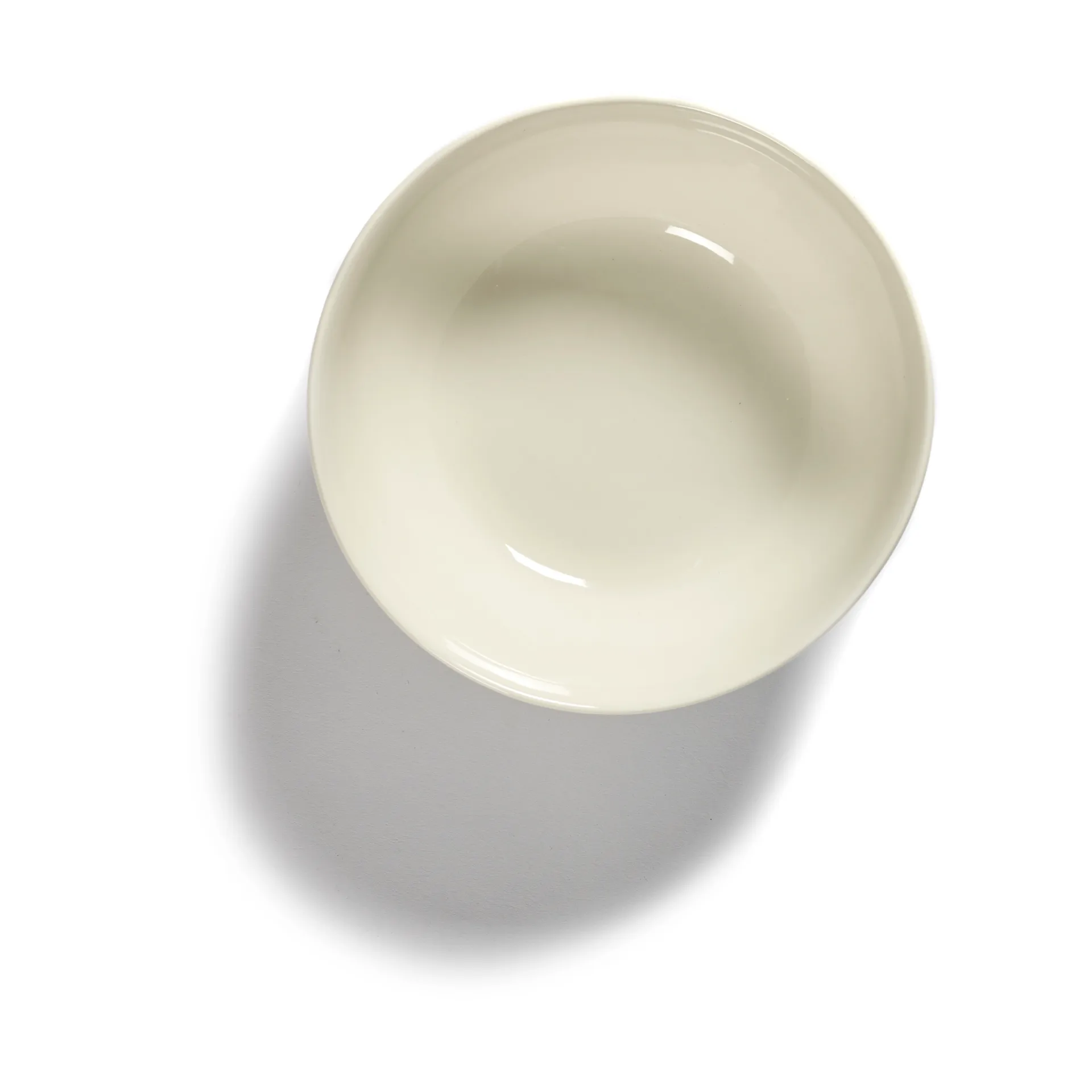 Set de 4 boles Ottolenghi Feast L Ø17 cm, White-stripes blue Serax