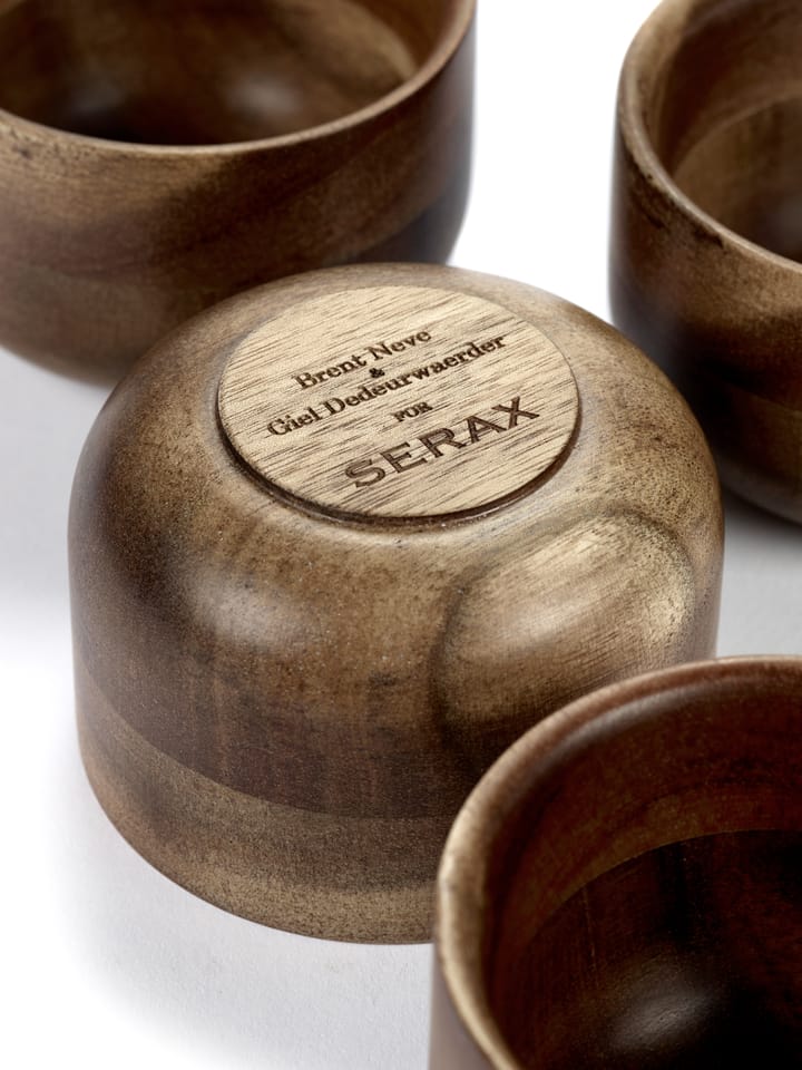 Taza de té de madera Collage 15 cl, Natural Serax