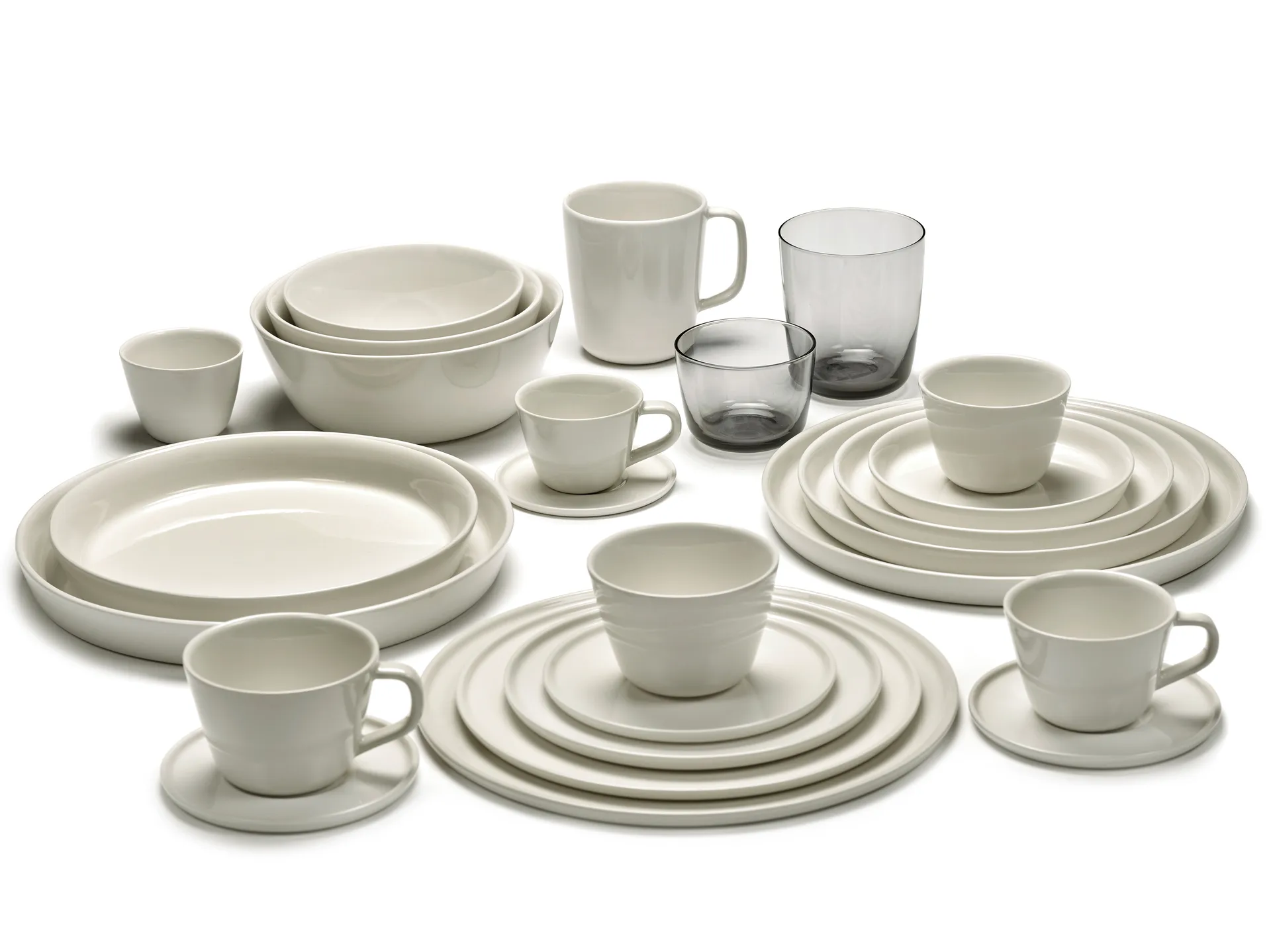 Taza para capuchino Cena 25 cl, Ivory Serax