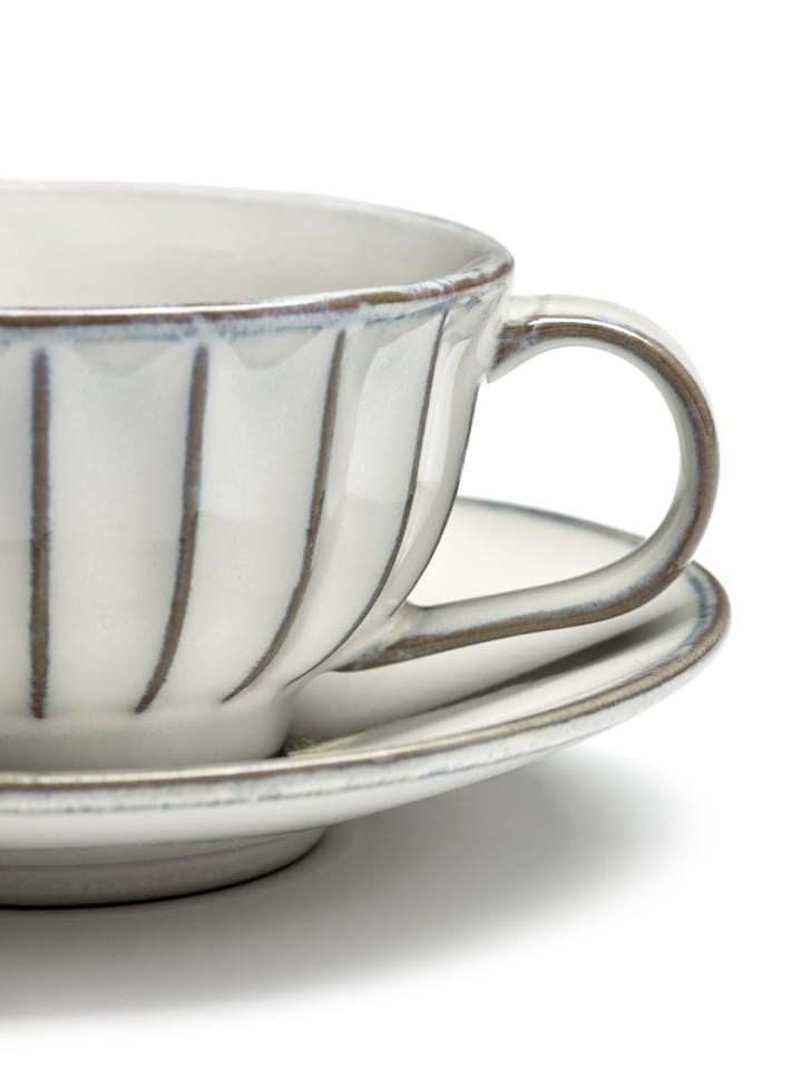 Taza para capuchino Inku 20 cl, White Serax