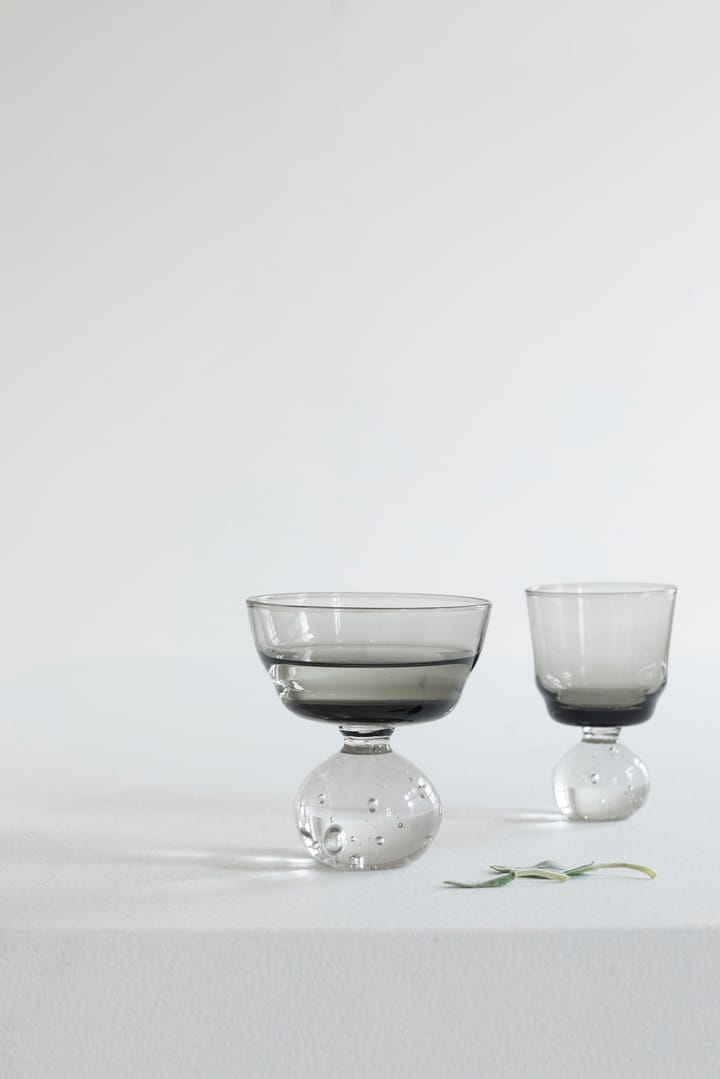 Vaso Eternal snow stem S Ø6,3 cm, Smokey Grey Serax