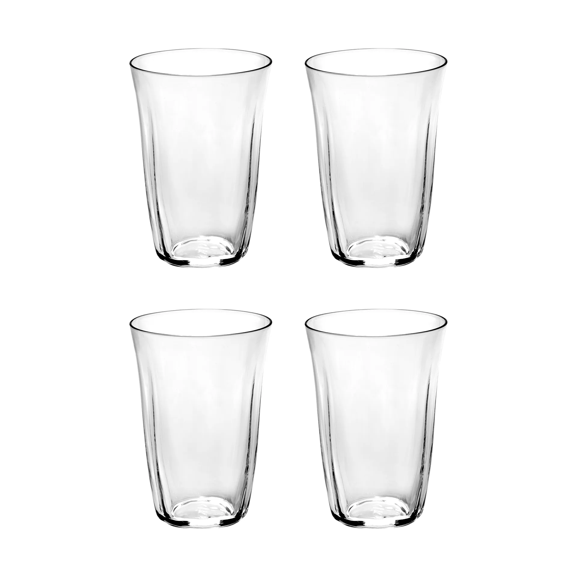 Vaso Silhouette 28 cl set de 4, Clear Serax