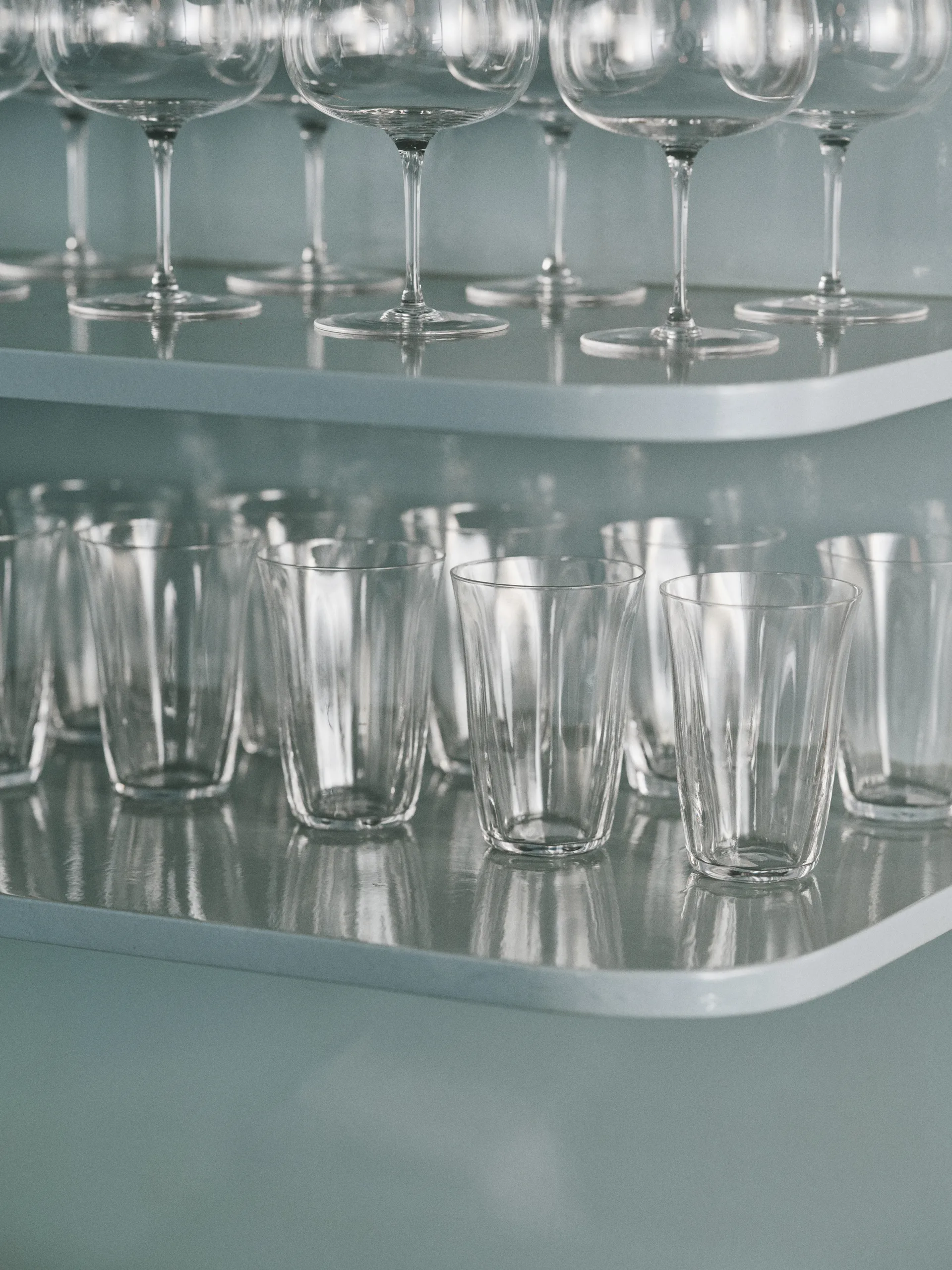 Vaso Silhouette 28 cl set de 4, Clear Serax