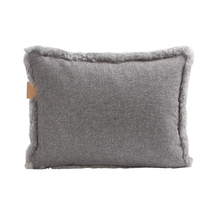 Cojín de piel de oveja Shepherd Lina 40 x 30 cm, granito Shepherd of Sweden