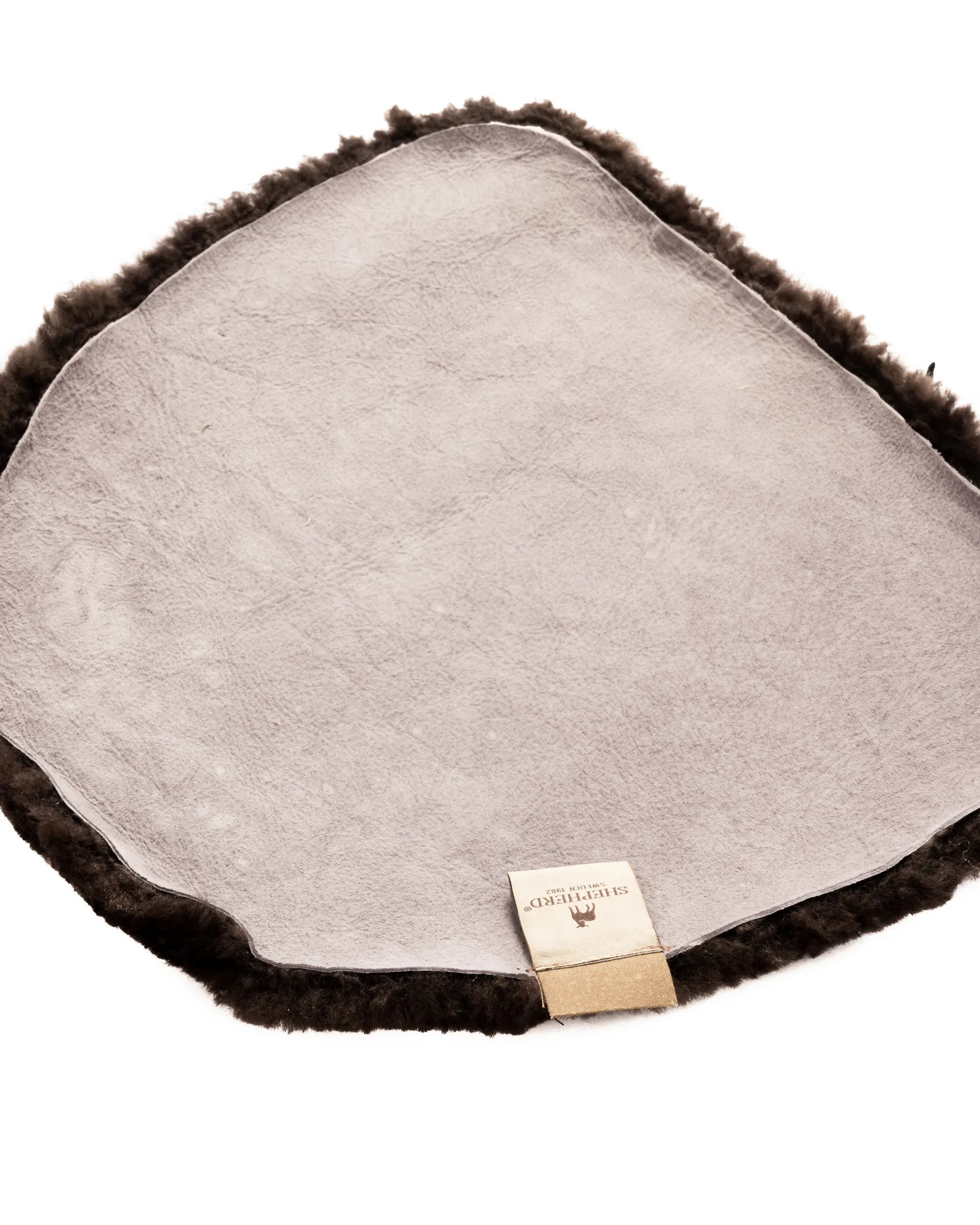 Cojín para silla Shepherd Ellen no acolchado 34x36 cm, marrón oscuro Shepherd of Sweden