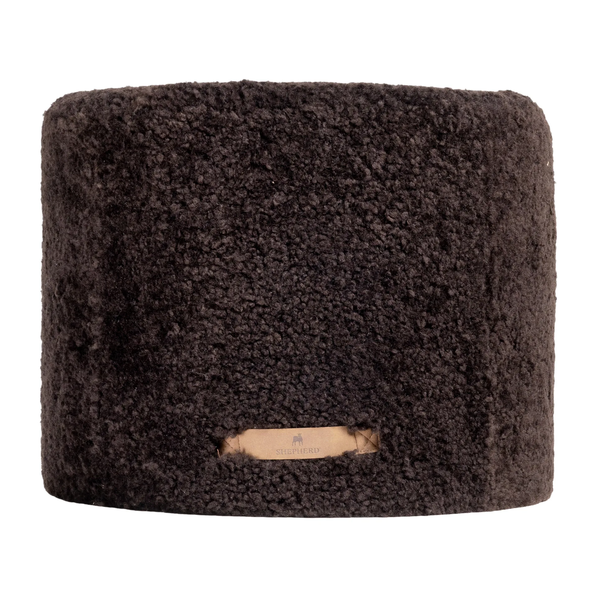 Puff Shepherd Frida 50x40 cm, marrón oscuro Shepherd of Sweden