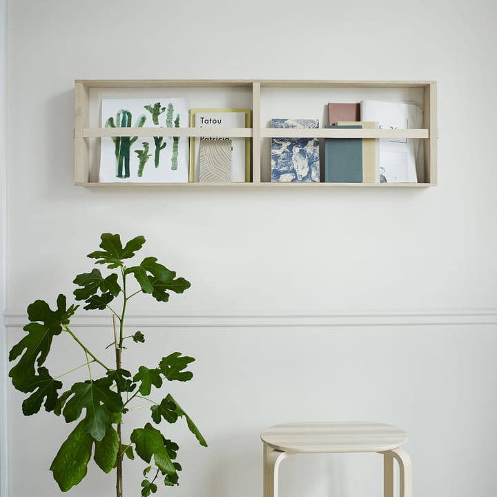 Revistero Norr 120 cm, roble Skagerak
