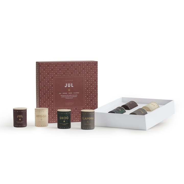 4 Velas perfumadas Jul - 4 x 55g - Skandinavisk