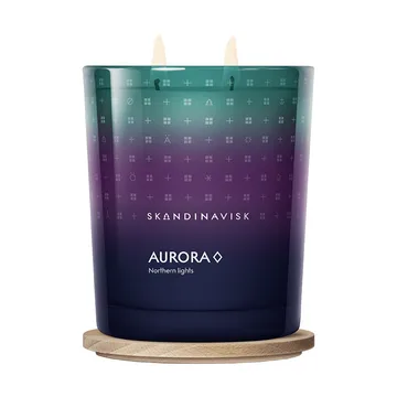 Aurora vela aromática - 350 g, 2 mechas - Skandinavisk