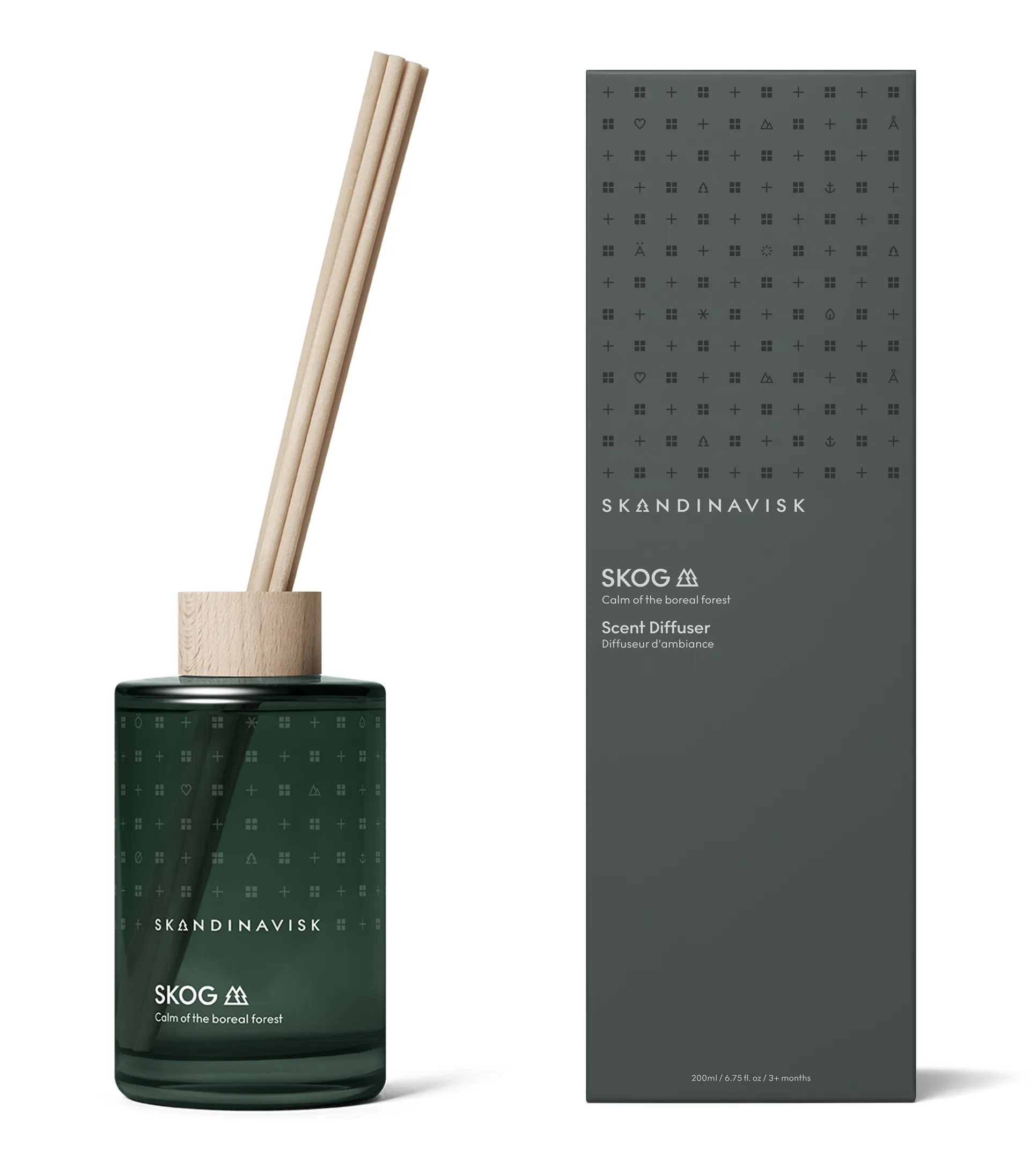 Difusor con varillas Skog, 200 ml Skandinavisk