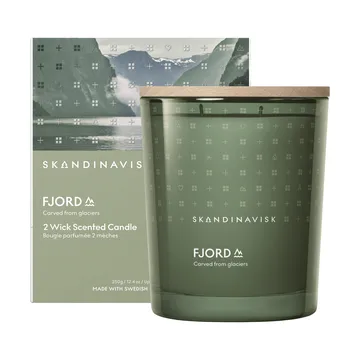 Fjord vela perfumada - 350 g, 2 mechas - Skandinavisk