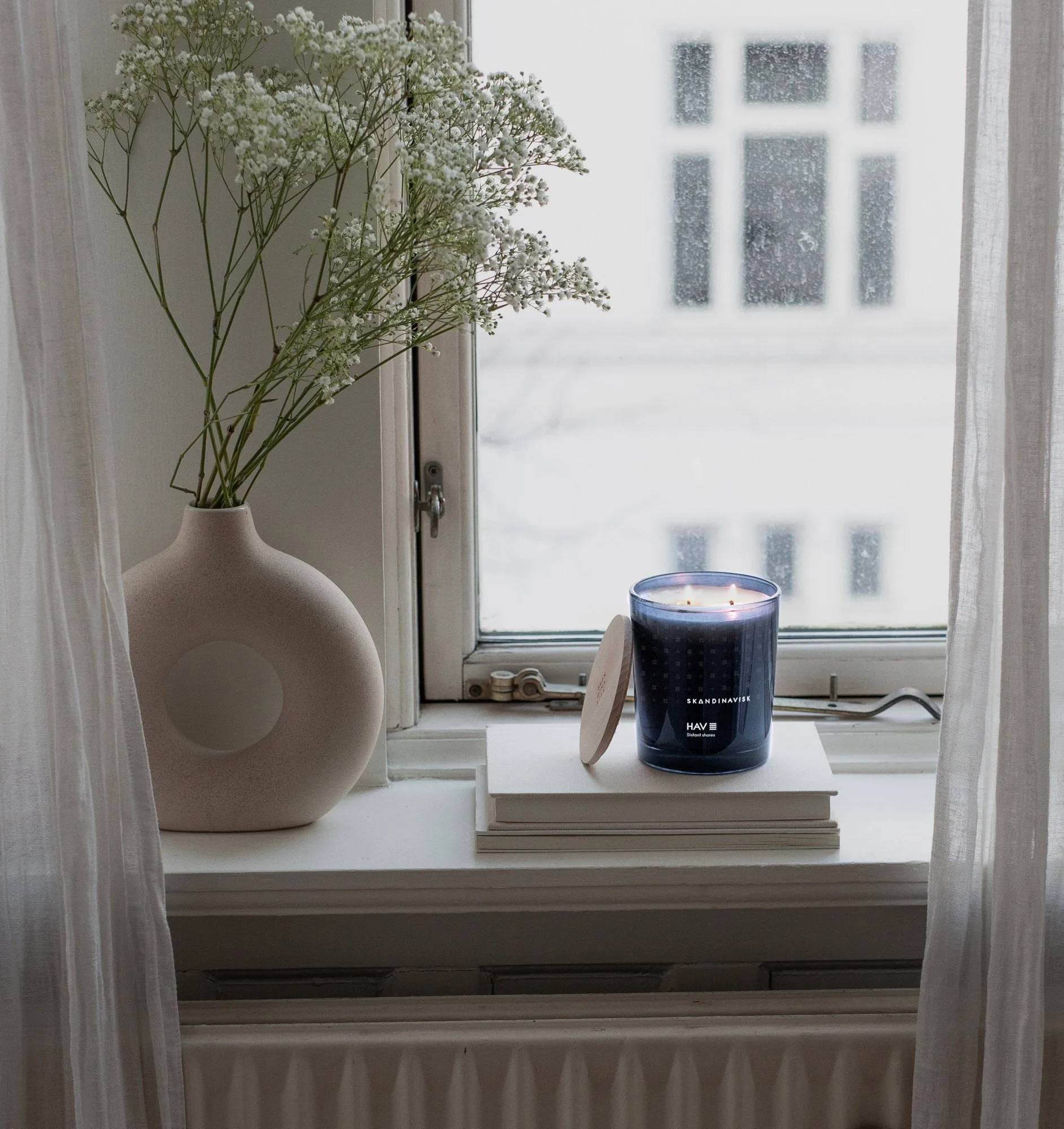 Hav vela aromática, 350 g, 2 mechas Skandinavisk
