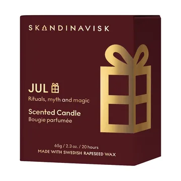 Jul Gold Symbol vela perfumada - 65 g - Skandinavisk