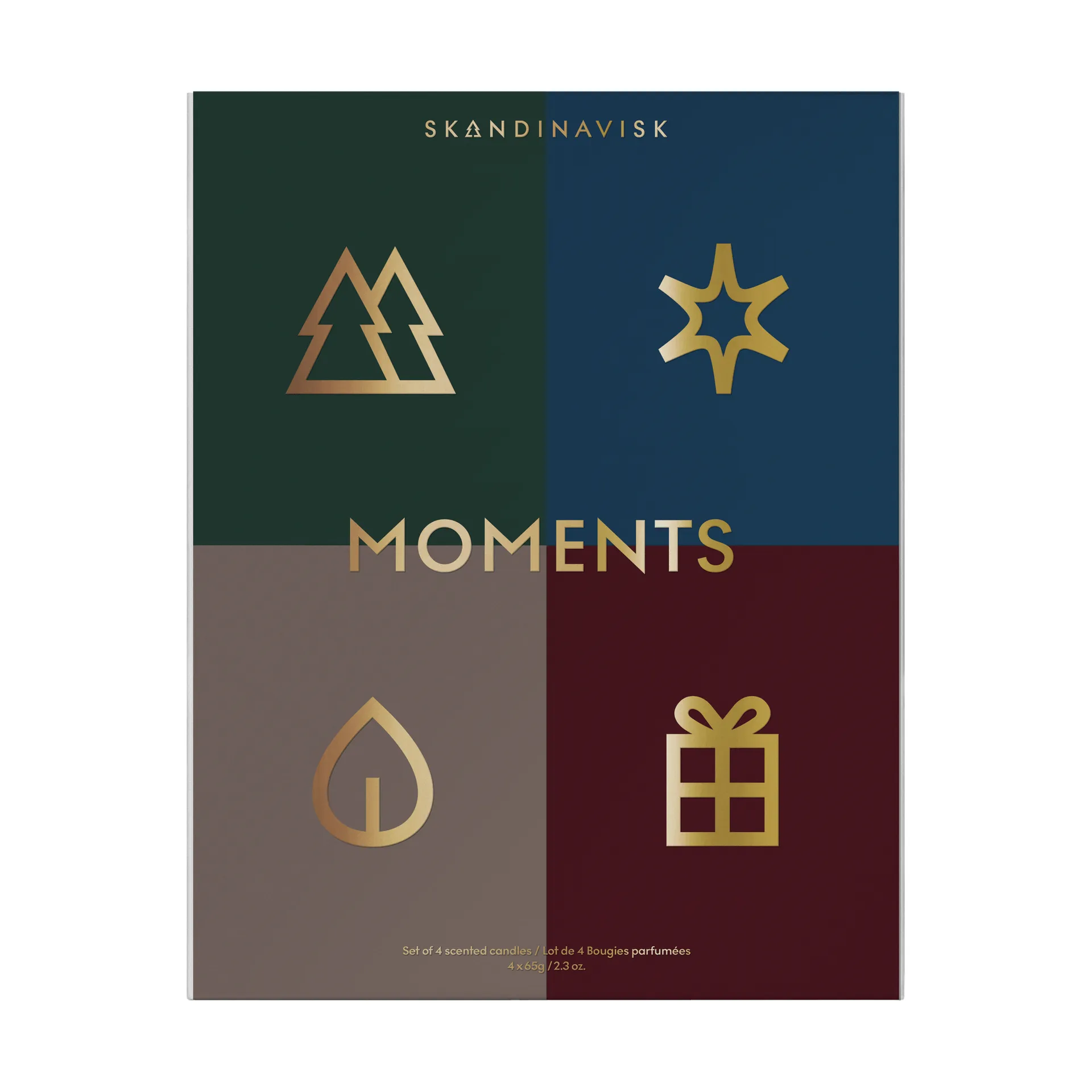 Moments set de velas perfumadas, 4 piezas, 65 g Skandinavisk