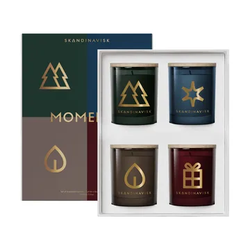 Moments set de velas perfumadas, 4 piezas - 65 g - Skandinavisk