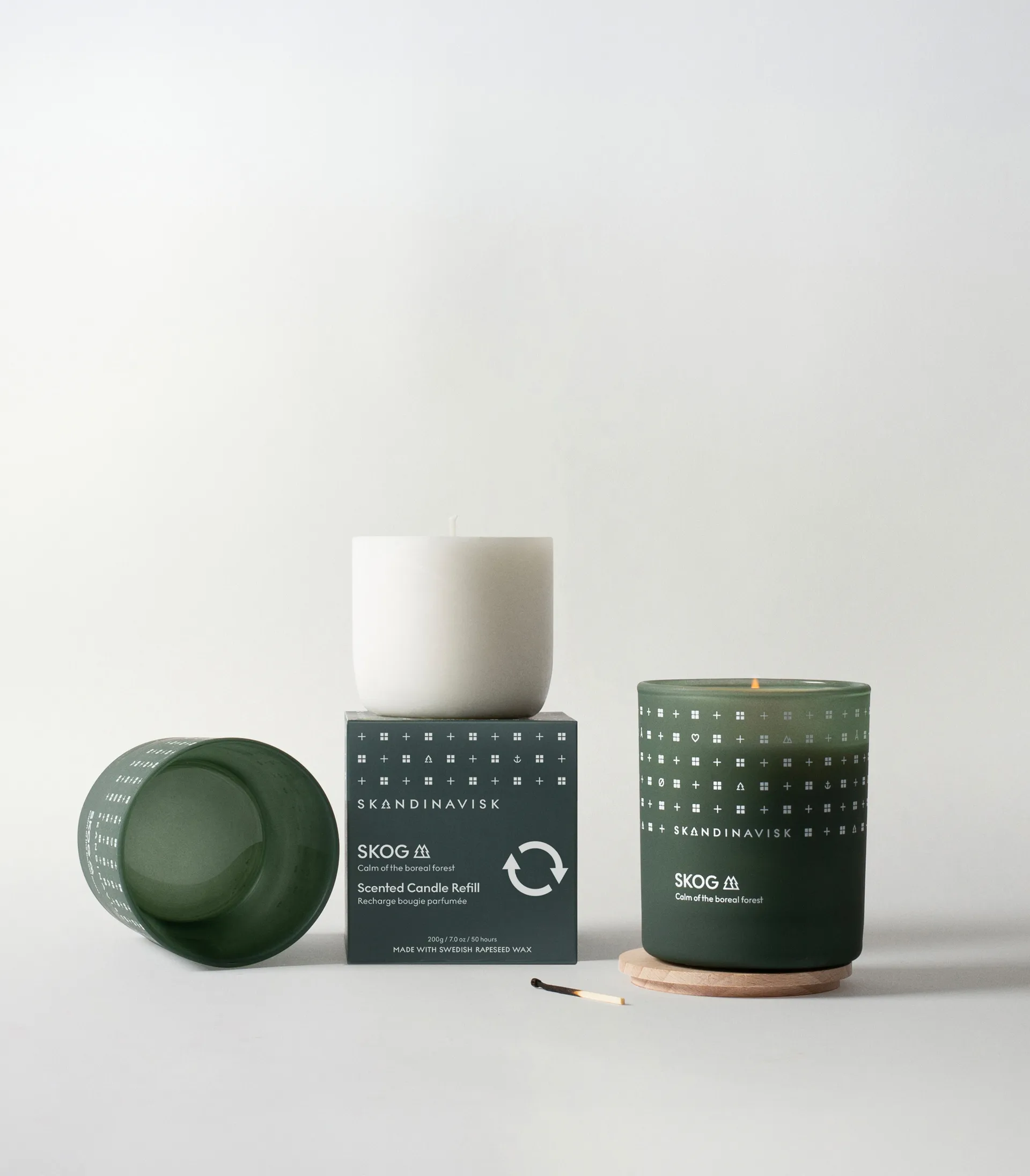 Recambio vela perfumada Skog, 200 g Skandinavisk