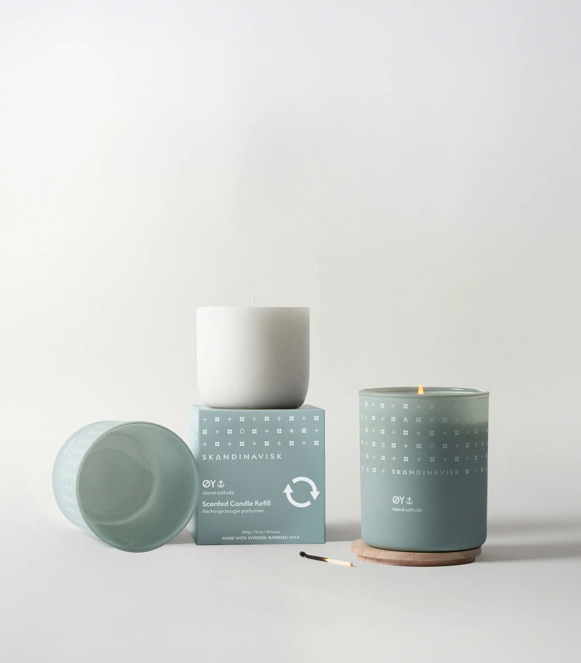 Recambio vela perfumada Øy, 200 g Skandinavisk