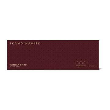 Set de regalo 3 velas Winter Spirit Mini - 3x90 gr - Skandinavisk