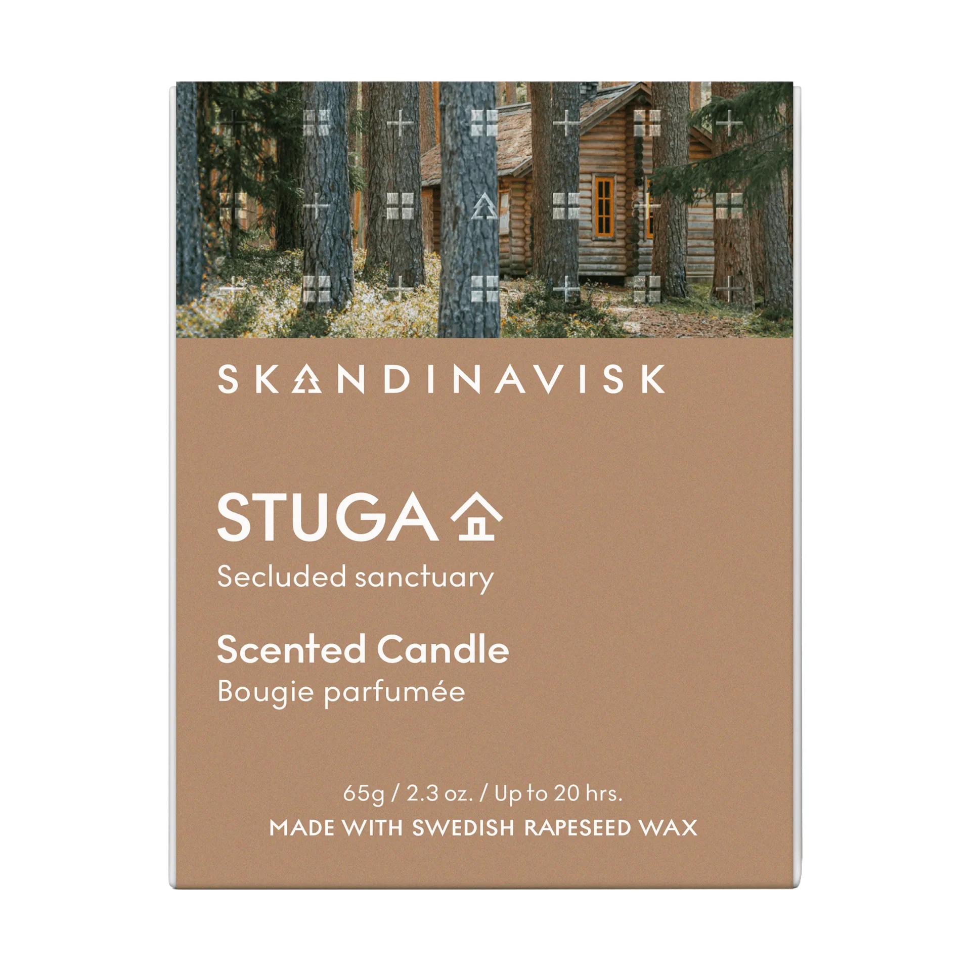 Stuga vela perfumada, 65 g Skandinavisk