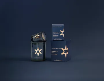 Vela aromática Stjärna Gold Symbol - 200 g - Skandinavisk