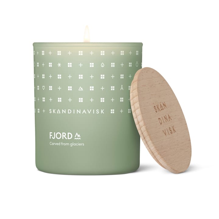 Vela perfumada con tapa Fjord, 200 g Skandinavisk