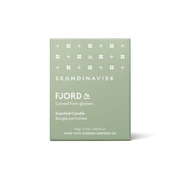 Vela perfumada con tapa Fjord - 65 g - Skandinavisk