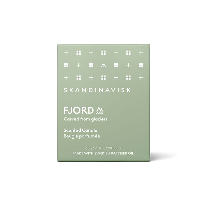 Vela perfumada con tapa Fjord, 65 g Skandinavisk