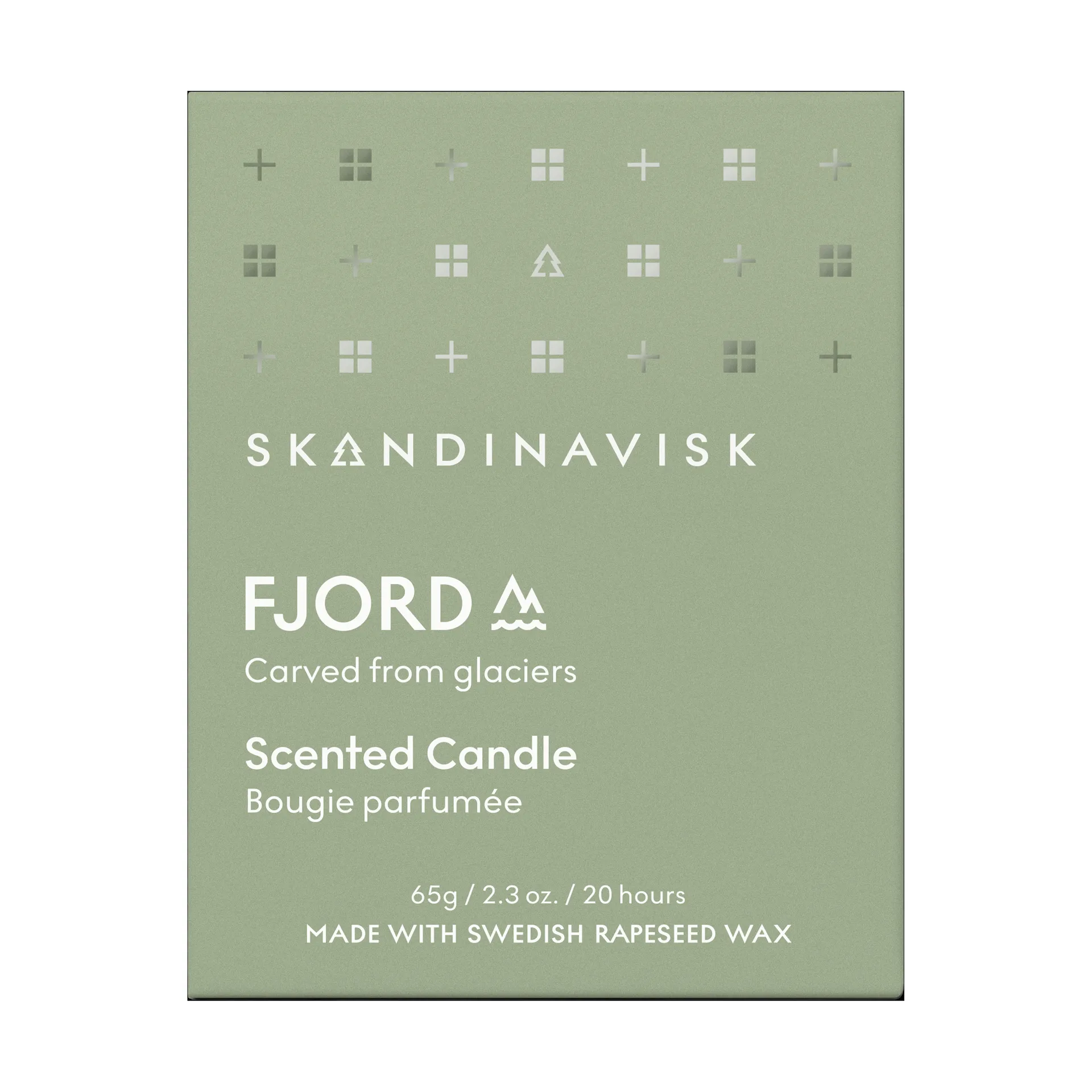 Vela perfumada con tapa Fjord, 65 g Skandinavisk