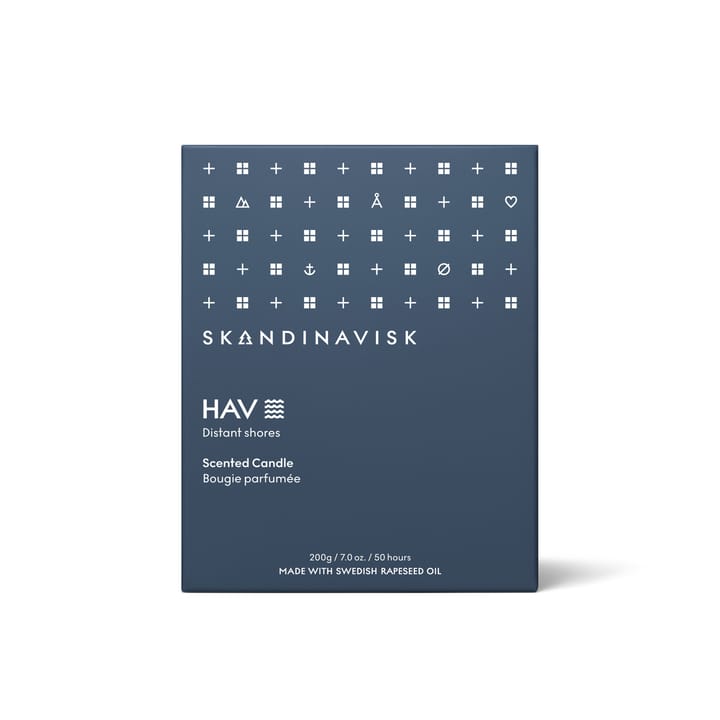 Vela perfumada con tapa Hav, 200 g Skandinavisk