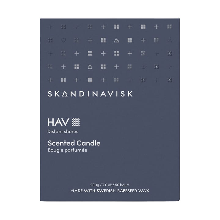 Vela perfumada con tapa Hav, 200 g Skandinavisk