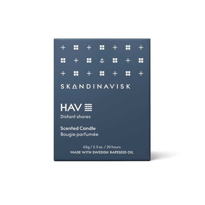 Vela perfumada con tapa Hav, 65 g Skandinavisk