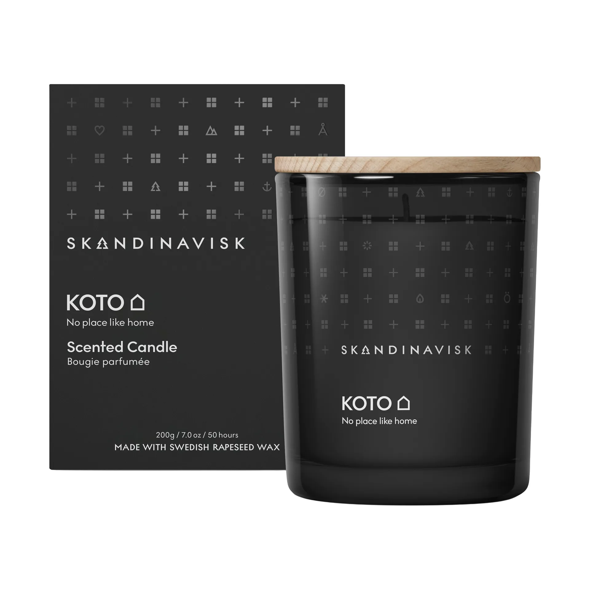 Vela perfumada con tapa Koto, 200 g Skandinavisk