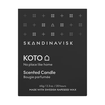 Vela perfumada con tapa Koto - 65 g - Skandinavisk