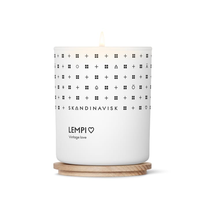 Vela perfumada con tapa Lempi, 200 g Skandinavisk