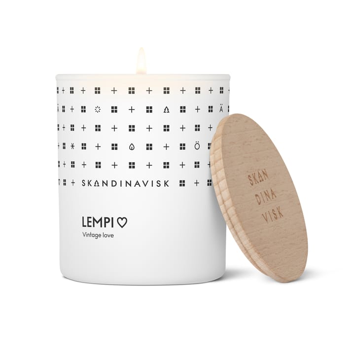 Vela perfumada con tapa Lempi, 200 g Skandinavisk