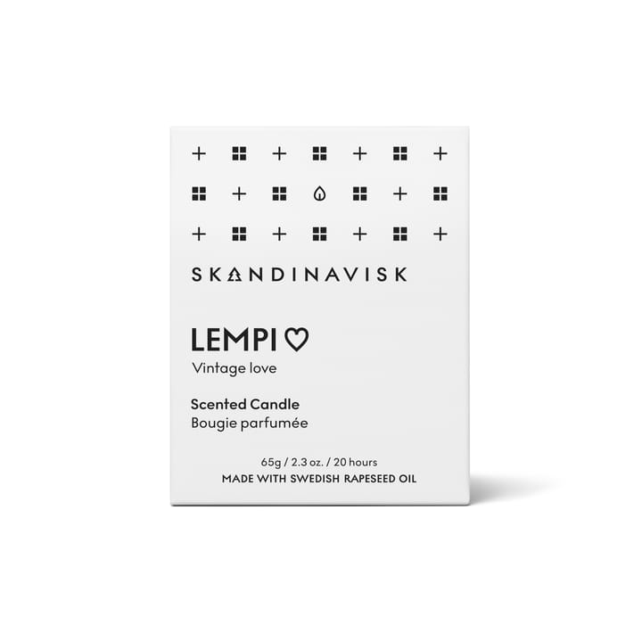 Vela perfumada con tapa Lempi, 65 g Skandinavisk