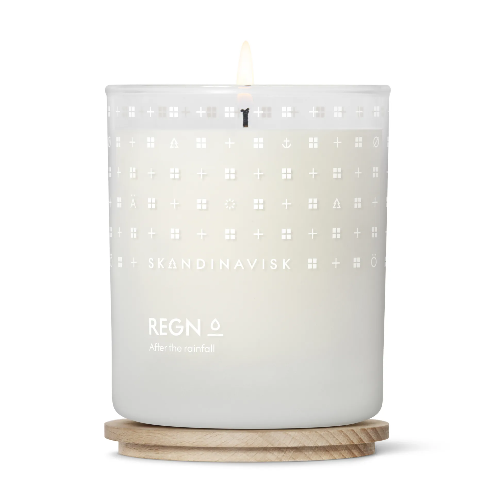 Vela perfumada con tapa Regn, 200 g Skandinavisk