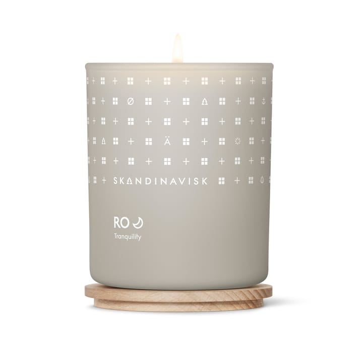 Vela perfumada con tapa Ro, 200 g Skandinavisk